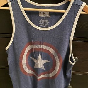 Captain America Marvel Tank Top